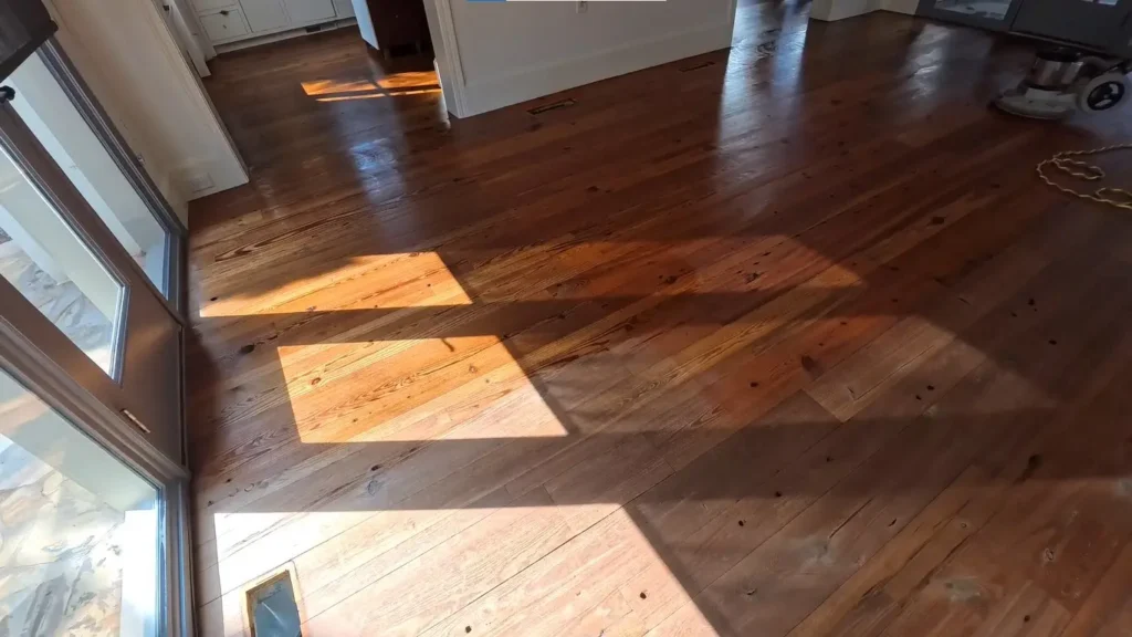 Preserving Original Heart Pine Floors